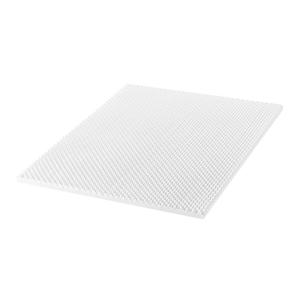 Giselle Bedding Memory Foam Mattress Topper Egg Crate 5cm