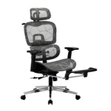 Oikiture Ergonomic Office Chair Mesh Executive Seat BK&GY