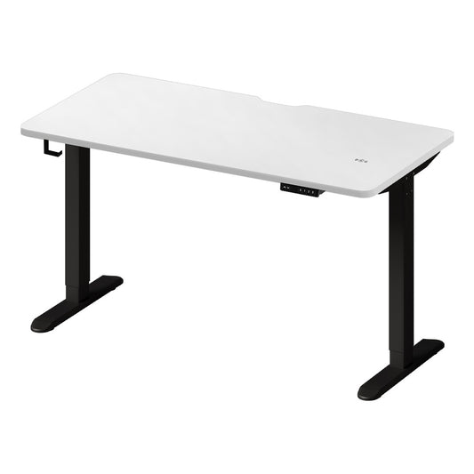 Oikiture Standing Desk Wireless Charging Dual Motor 140CM Black&White