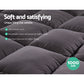 Giselle Bedding Mattress Topper Pillowtop Bamboo Charcoal