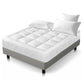 Giselle Bedding Mattress Topper Pillowtop Protector Pad