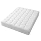 Hypoallergenic, Antibacterial w/ 100% Microfiber filling Mattress Topper