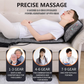 10 Vibrating Motors Massage Mat Full Body Heated Mattress Pillow Pain Relief