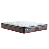 Kingston Slumber Mattres Bed Euro Top Pocket Spring Bedding Firm Foam 33CM