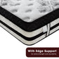 Laura Hill Mattress Bed Size Euro Top 5 Zone Spring Foam 34cm Bedding