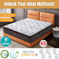 Luxe Dreams 7 Zones Pocket Spring Premium Medium Feel 34cm Mattress