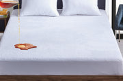 Coral Fleece Waterproof Fitted Mattress Protector