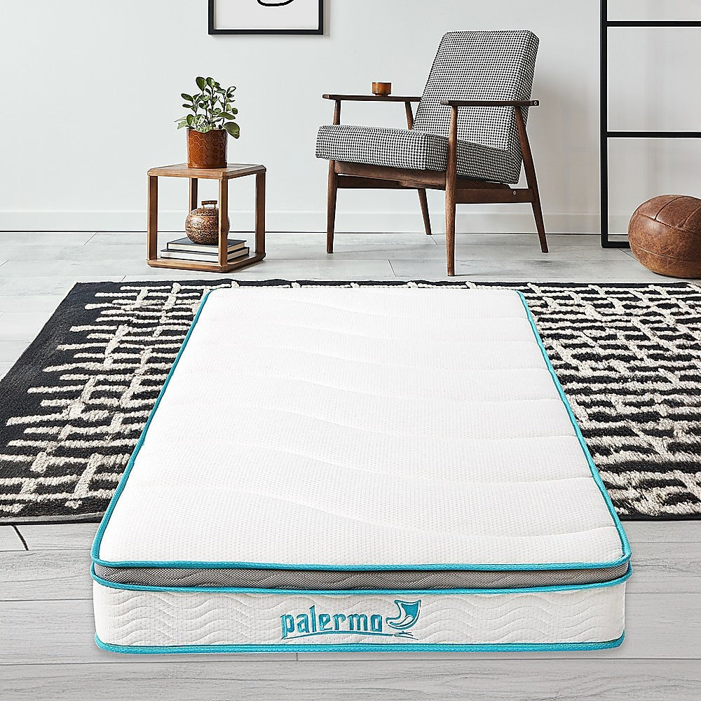 Palermo 20cm Memory Foam and Innerspring Hybrid Mattress