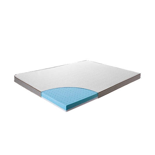Palermo Memory Foam Mattress Topper Cooling Gel Infused CertiPUR Approved