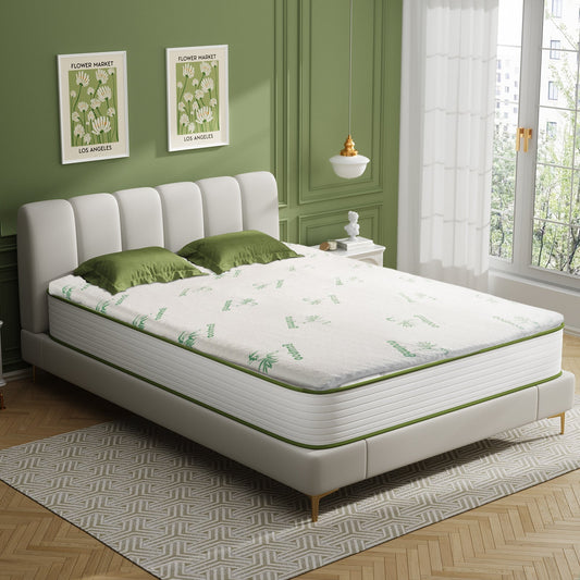 6cm Memory Foam Mattress Topper with Bamboo Cover