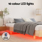 Artiss Bed Frame Floating Wooden Mattress Base Platform Timber ODIN